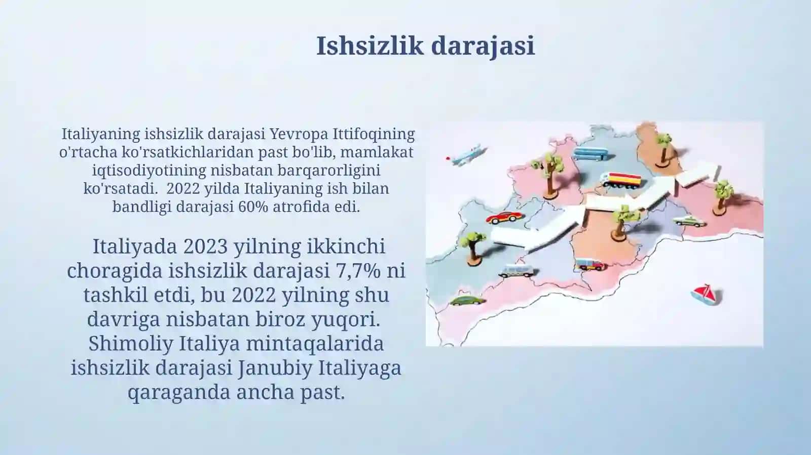 Italiya makroiqtisodiy koʻrsatkichlari 3