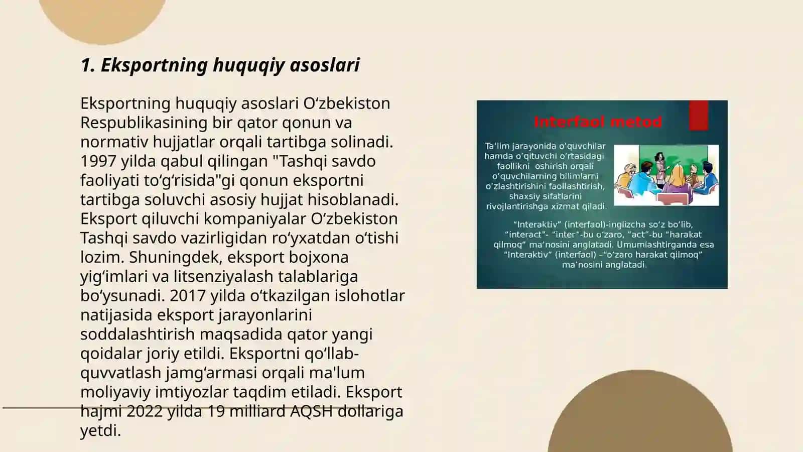 Huquqiy masalalarda eksport maslahati 3
