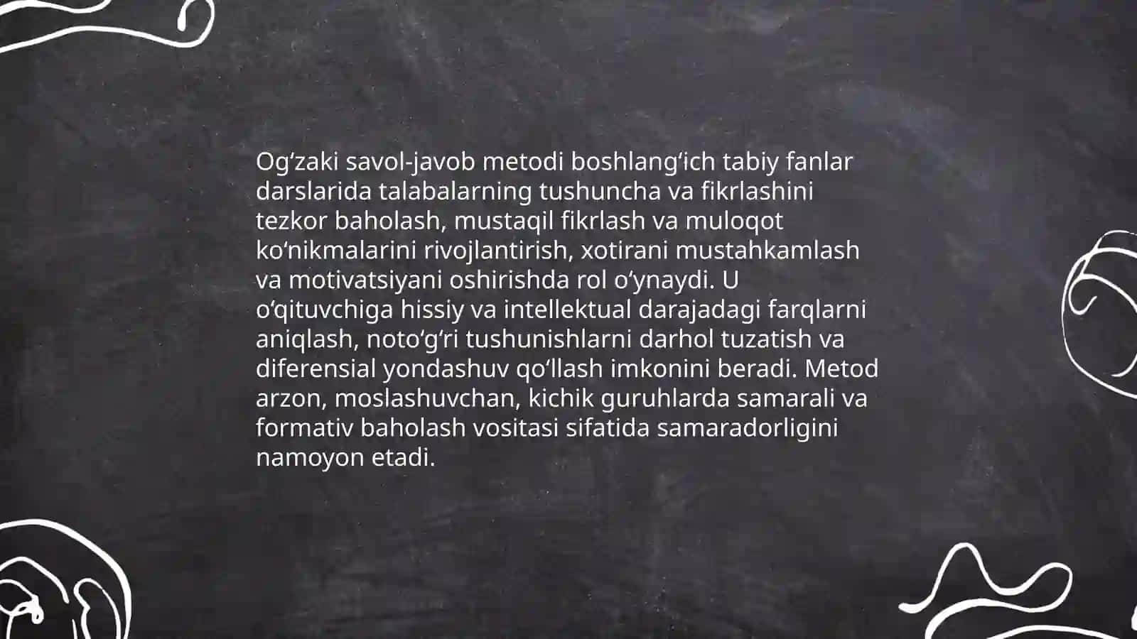 Og‘zaki savol-javob metodi 3
