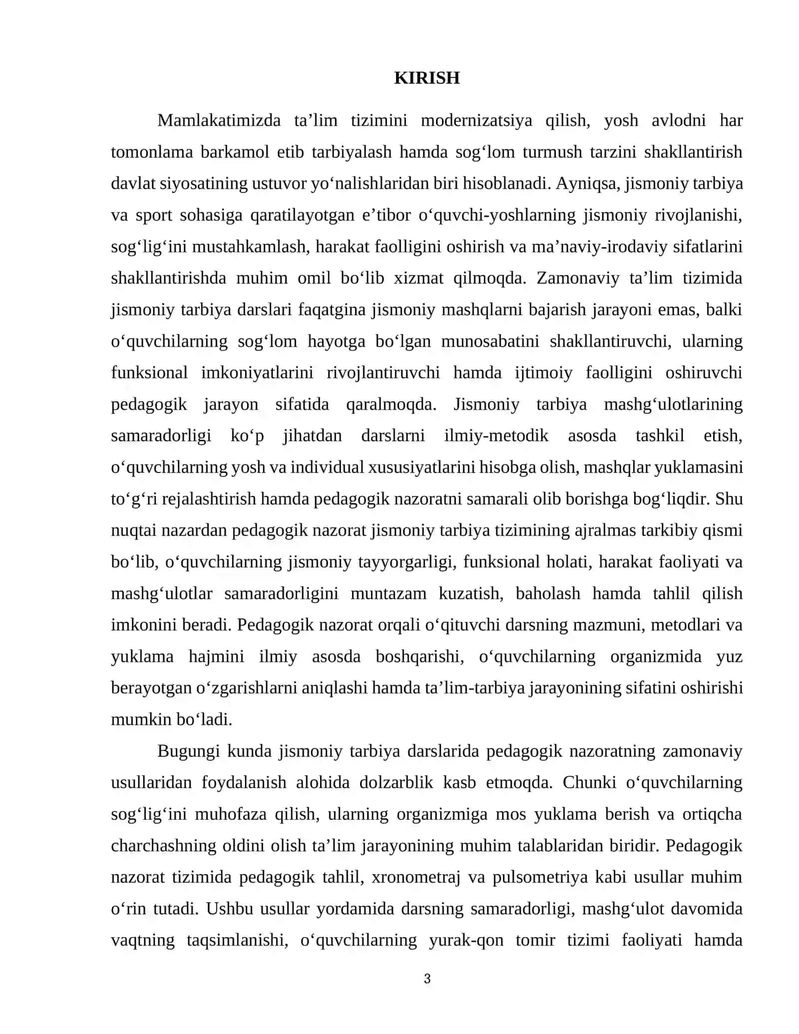 Jismoniy tarbiya darslarida pedagogik nazorat 3