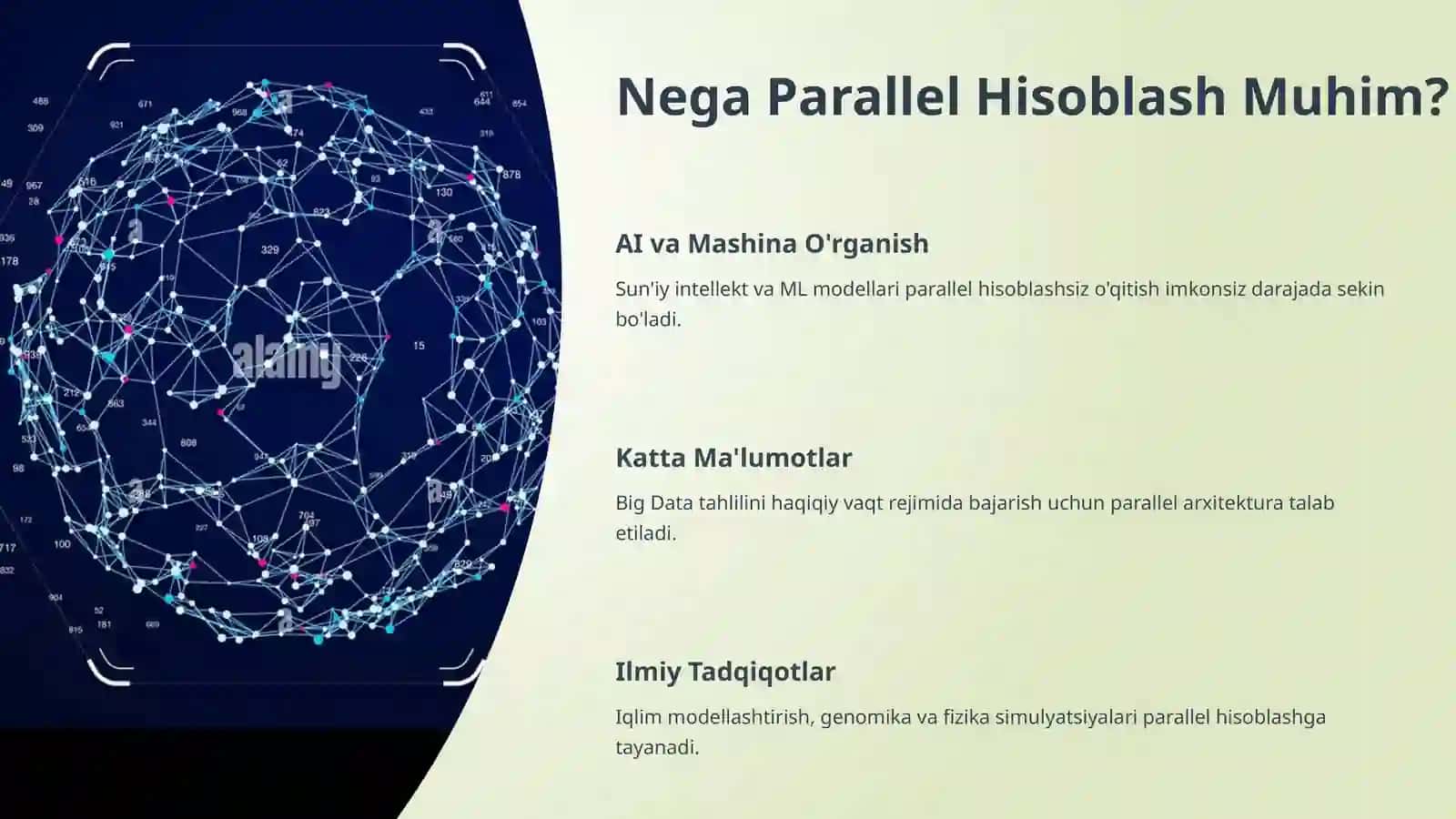 Parallel hisoblashlarga asoslangan kompyuterlar va kompyuter tizimlari 3