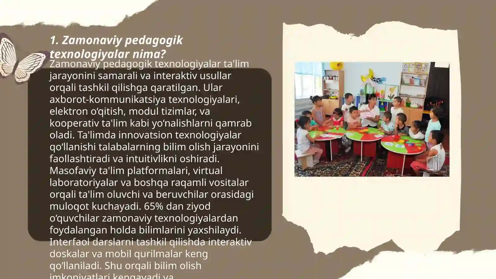 Alohida talim ehtiyojlari boʻlgan bolalarni oʻqitish va tarbiyalashda zamonaviy va pedagogik texnologiyalardan foydalanish usullari 3