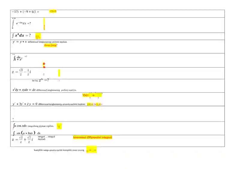 Amaliy matematika YN (JAVOBLAR) 3
