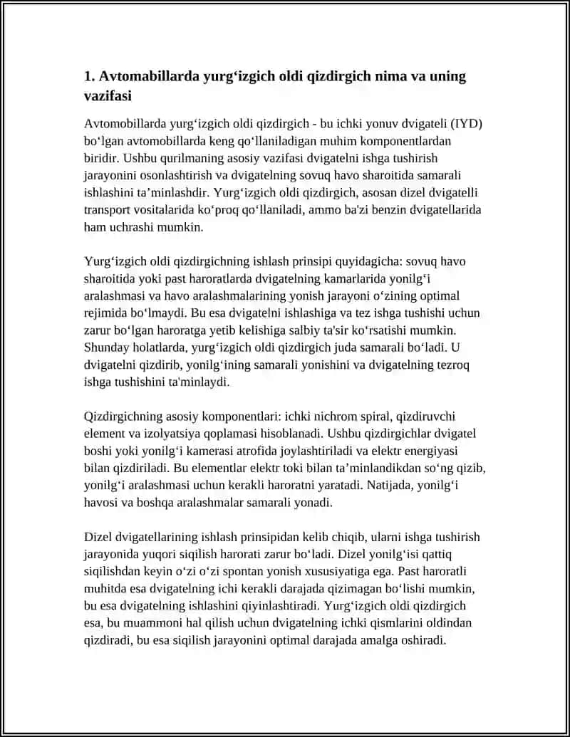 AVTOMABILLARDA YURG‘IZGICH OLDI QIZDIRGICH 3