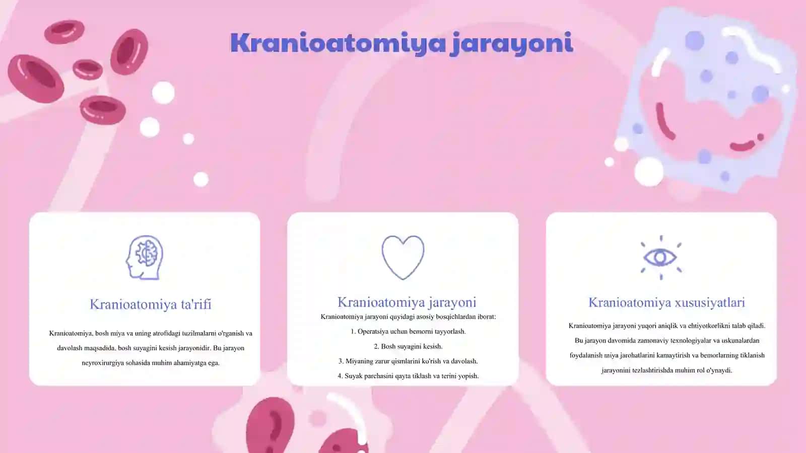 Neyroxirurgiyada qoʻl kiritilgan yutuqlar 3