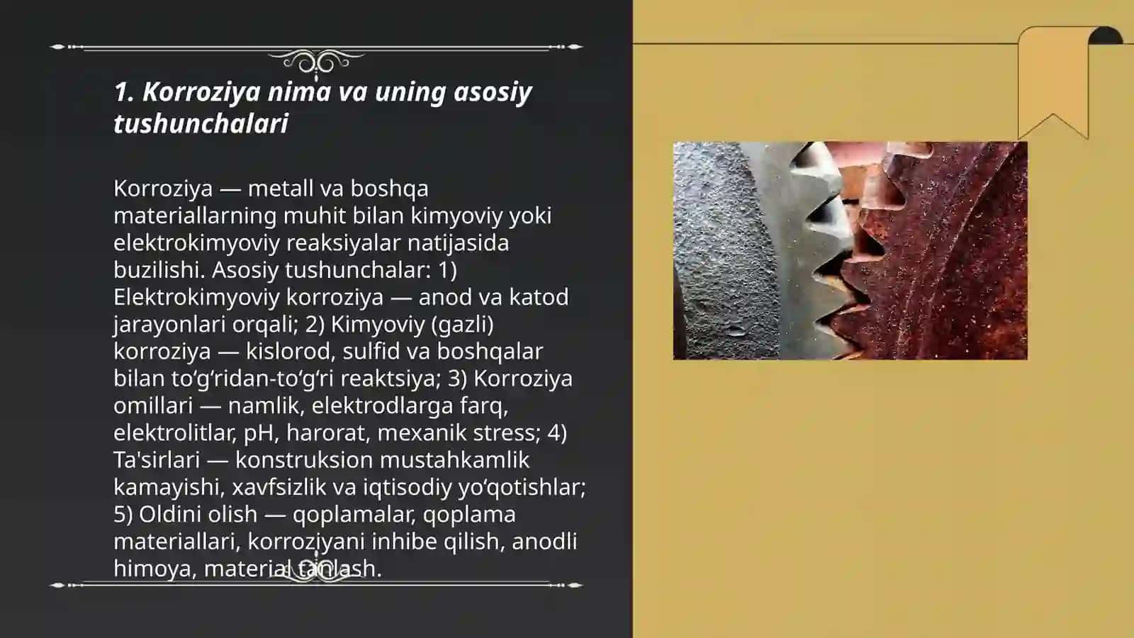 Kimyoviy Korroziya Ta'sirining Xususiyatlari 3
