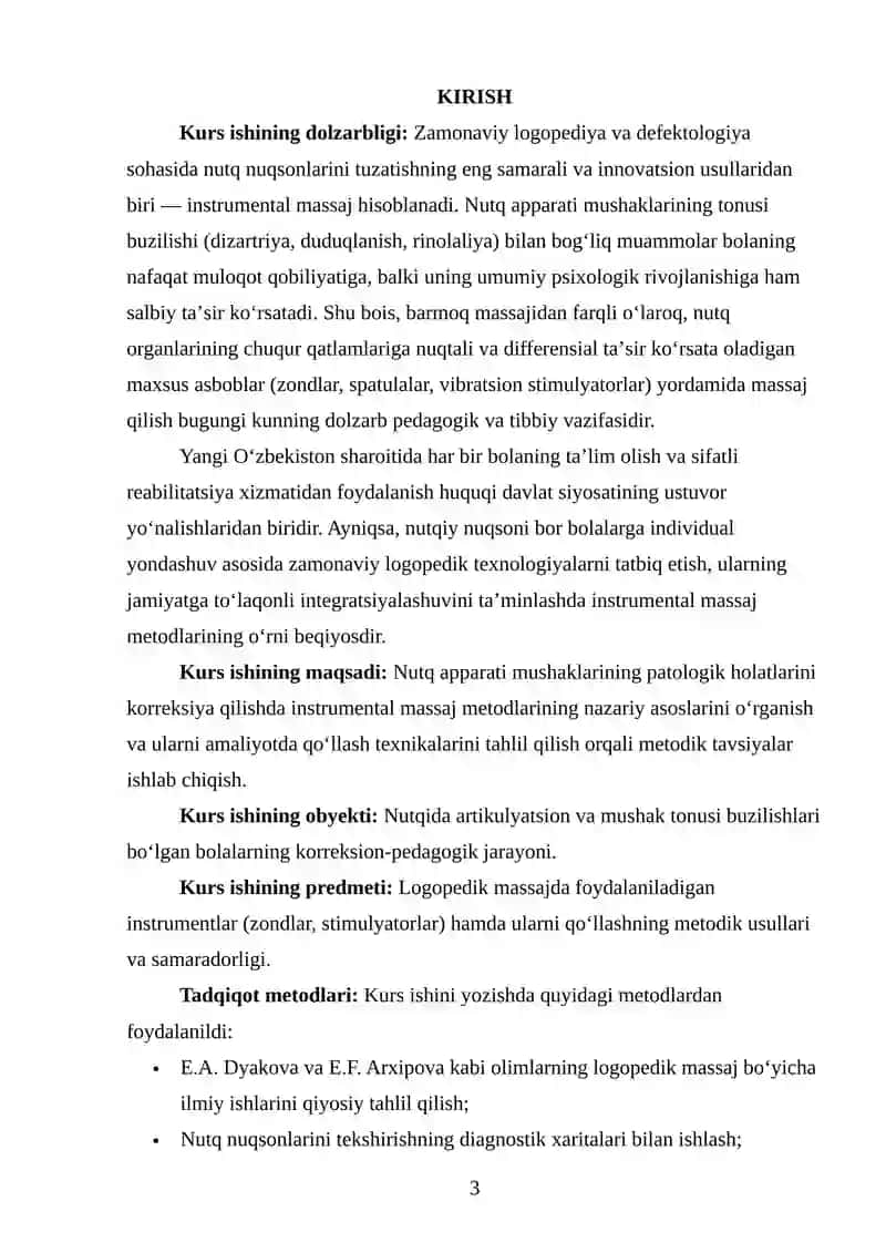 Logopedik massajda instrumental taʼsir etish metodlari 3