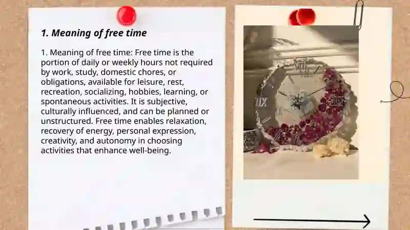 Free time activities 3