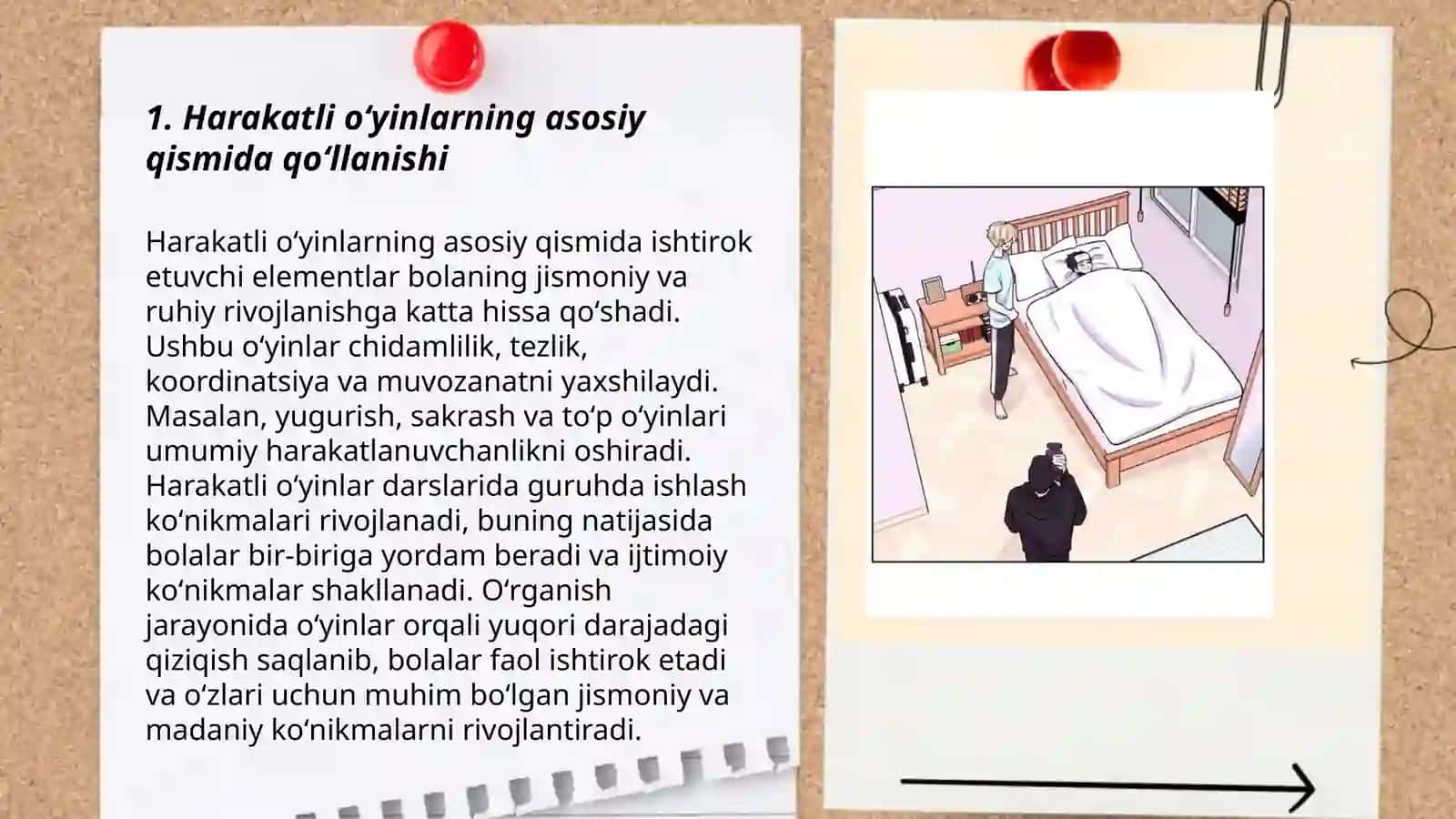 Harakatli oʻyinlarni darsni asosiy qismida mos holda tanlash va tahlil qilish 3