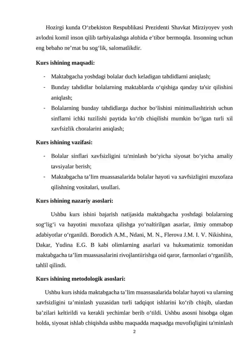 Maktabgacha ta’lim muassasalarida bolalar hayoti va xavfsizligini muxofaza qilish 3