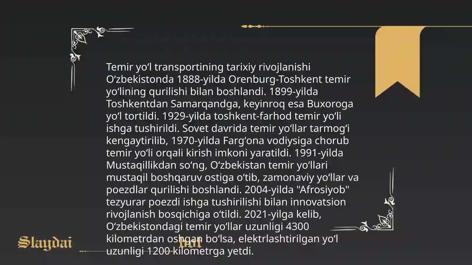 Temir yoʻl transportidagi xizmatlar 3