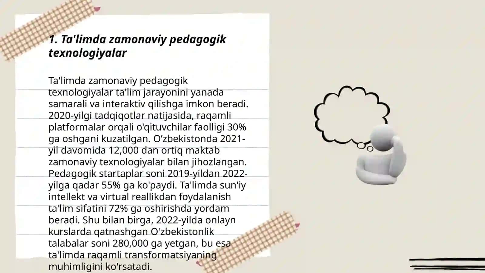 Tabiiyot va geografiyadan zamonaviy o'qituvchi kitobi: u qanday bo'lmog'i kerak? 3