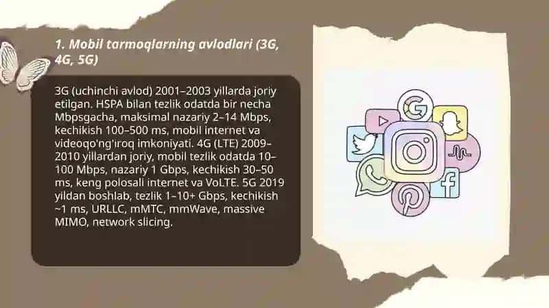 Mobil internet texnologiyalari 3
