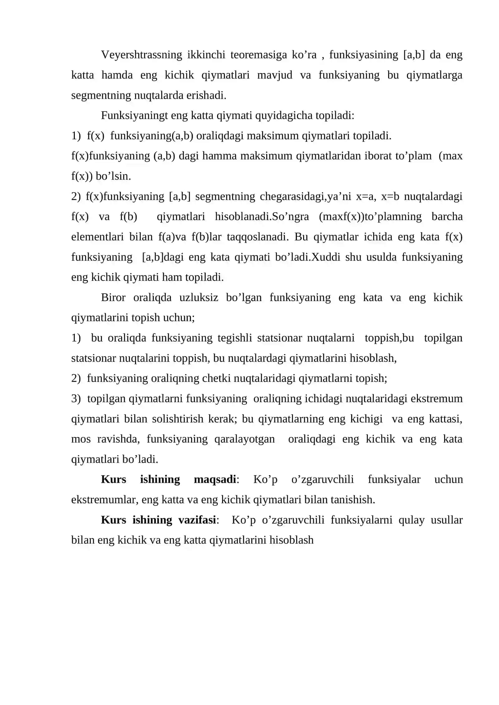 Ko’p o’zgaruvchi funksiyaning ekstremumlari 3