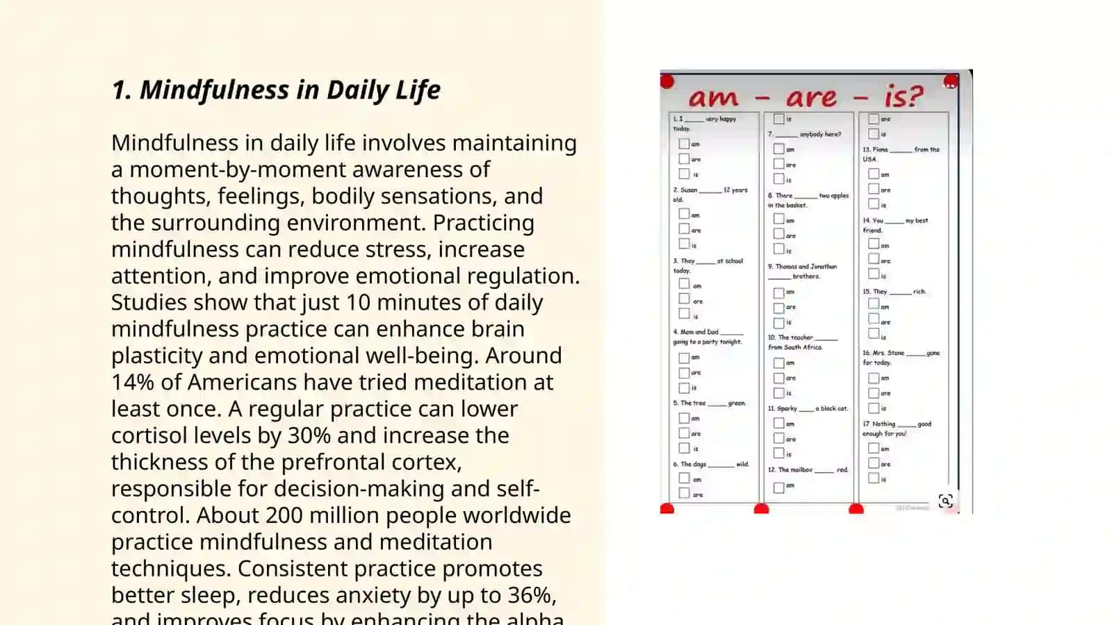 Mindfulness in Daily Life 3