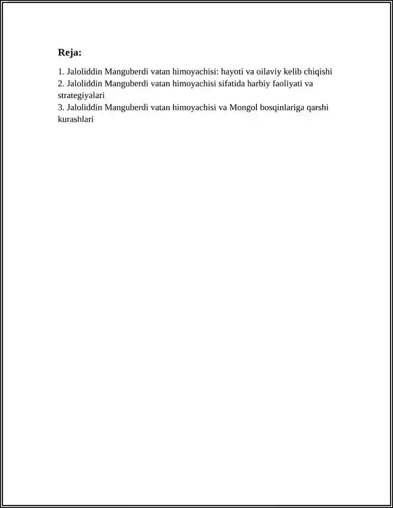JALOLIDDIN MANGUBERDI VATAN HIMOYACHISI 3