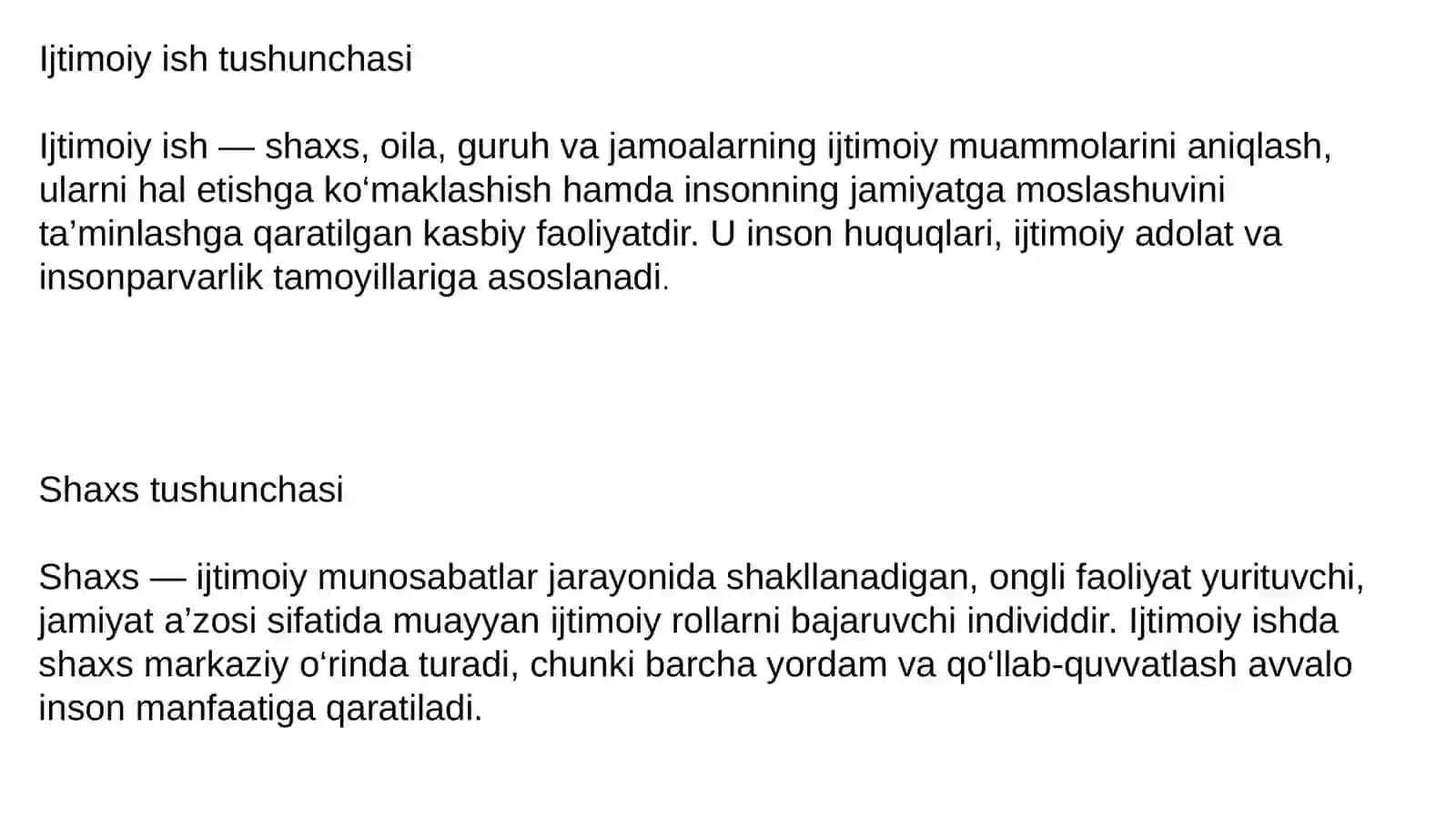Ijtimoiy ish nazariyasida inson huquqlariga asoslangan yondashuv: global tajriba 3