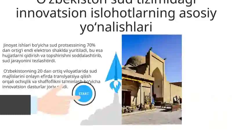 Oʻzbekiston sud tizimidagi innovatsion islohotlar 3