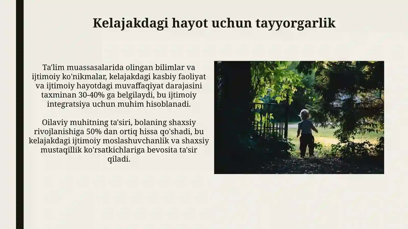 Bolalik-insonning ijtimoiy hayot meʼyorlarini egallay boshlash davri 3