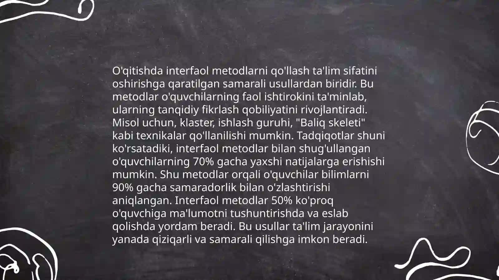 O'qitishda interfaol metodlarni qo'llash 3