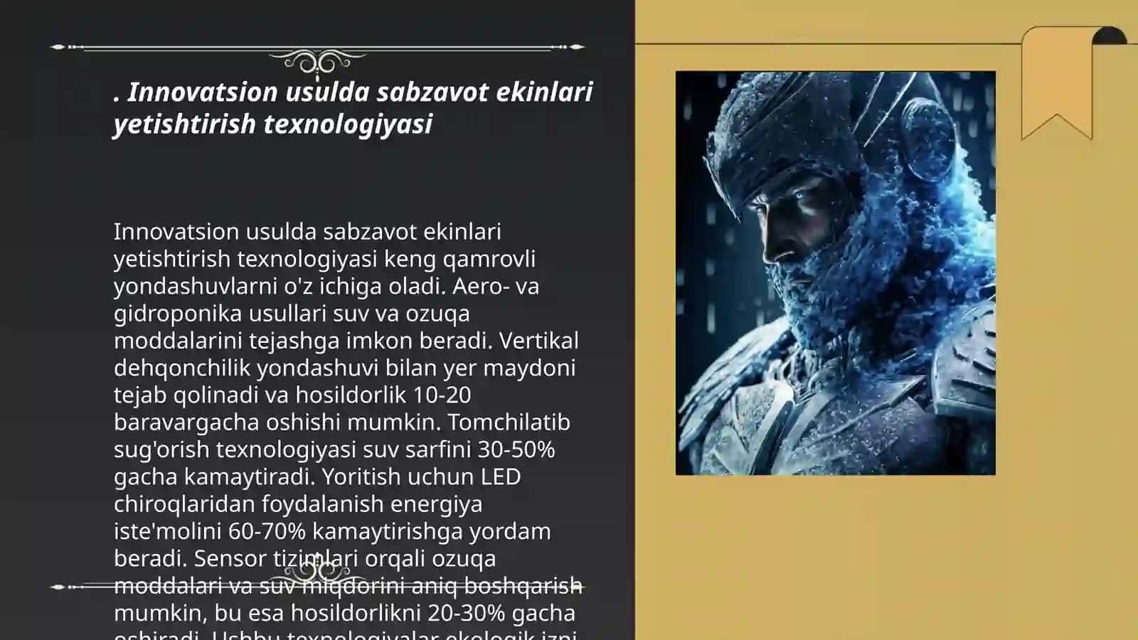 Rivojlangan mamlakatlarda sabzavot yetishtirishning innavatsion texnologiyalarini о‘rganish 3