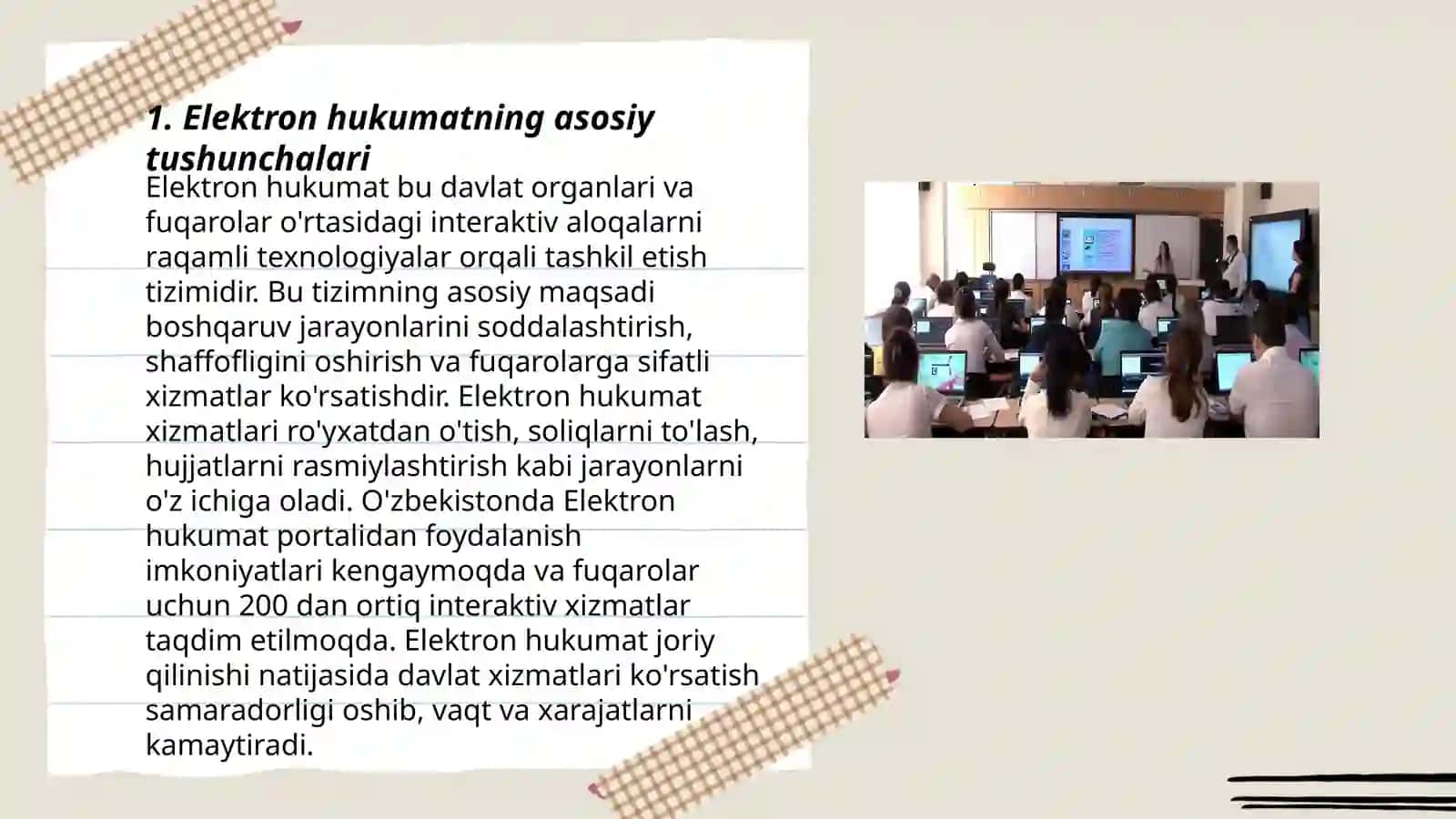 Elektron hukumatning tuzilishi 3