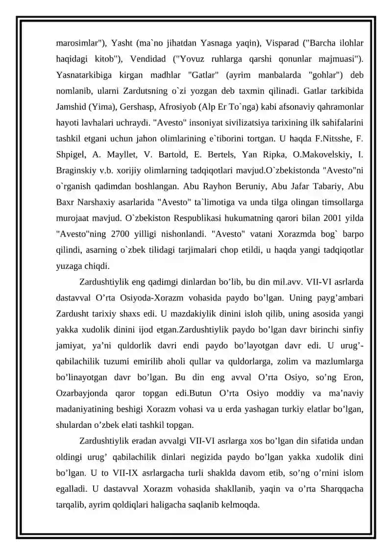 ZARDUSHTIYLIK DINI 3