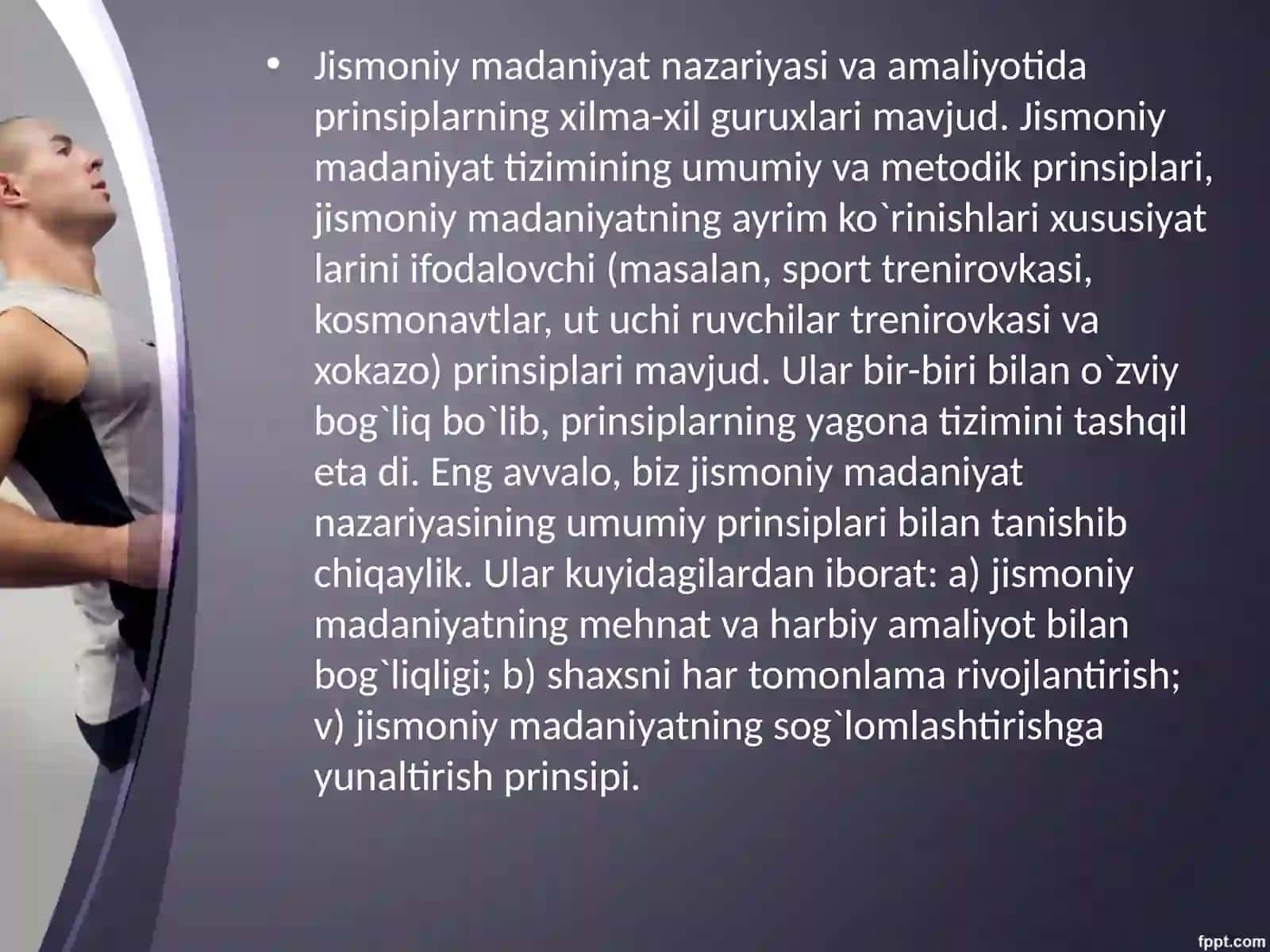 Jismoniy madaniyatning jamiyatdagi vazifalari va shakllari 3