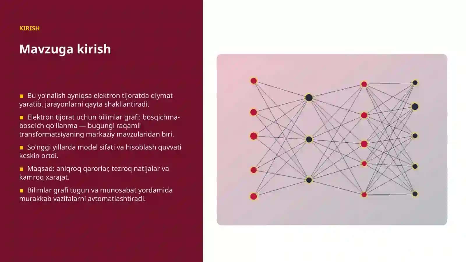 Elektron tijorat uchun bilimlar grafi: bosqichma-bosqich qo'llanma 3