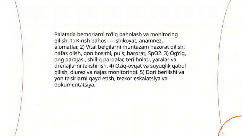 Palata hamshira vazifalari 3