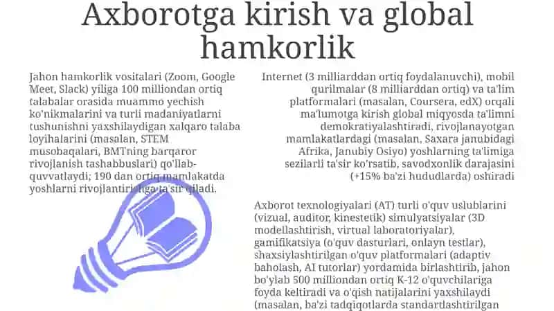 Kelajak Tayyor Ko'nikmalarni Rivojlantirish 3