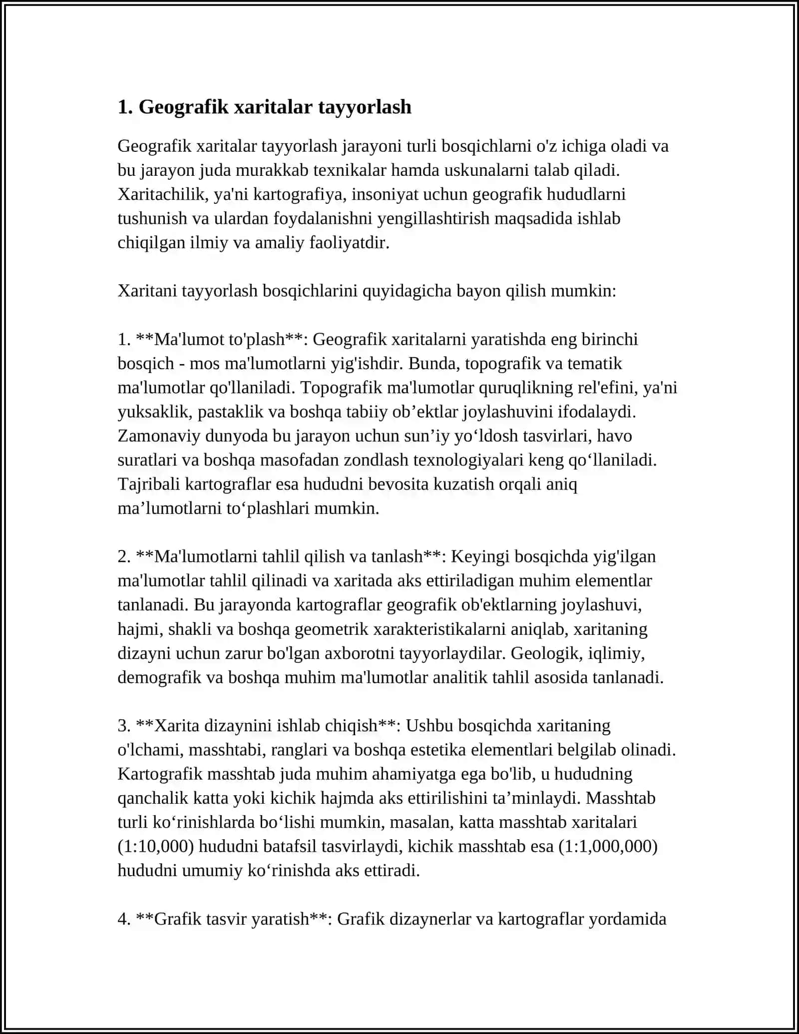 GEOGRAFIYA TA'LIMIDA DIDAKTIK KO'RGAZMA QUROLLAR TAYYORLASH VA TAHLIL QILISH 3