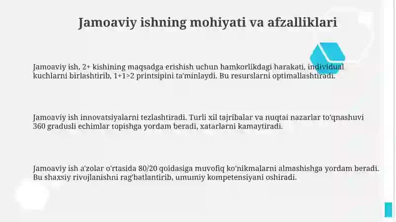 Jamoaviy ish 3