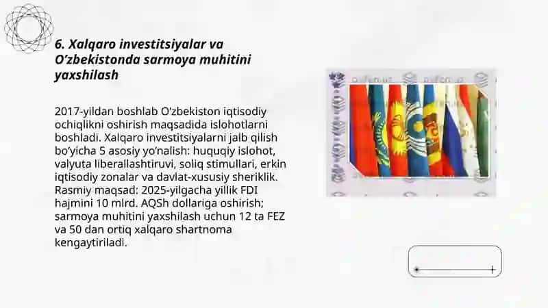 O’zbekiston va jahon hamjamiyati 3
