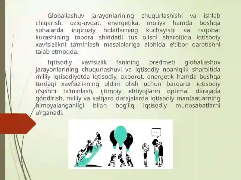 Iqtisodiy xavfsizlik tizimida ekologik xavfsizlikning tutgan o‘rni 3