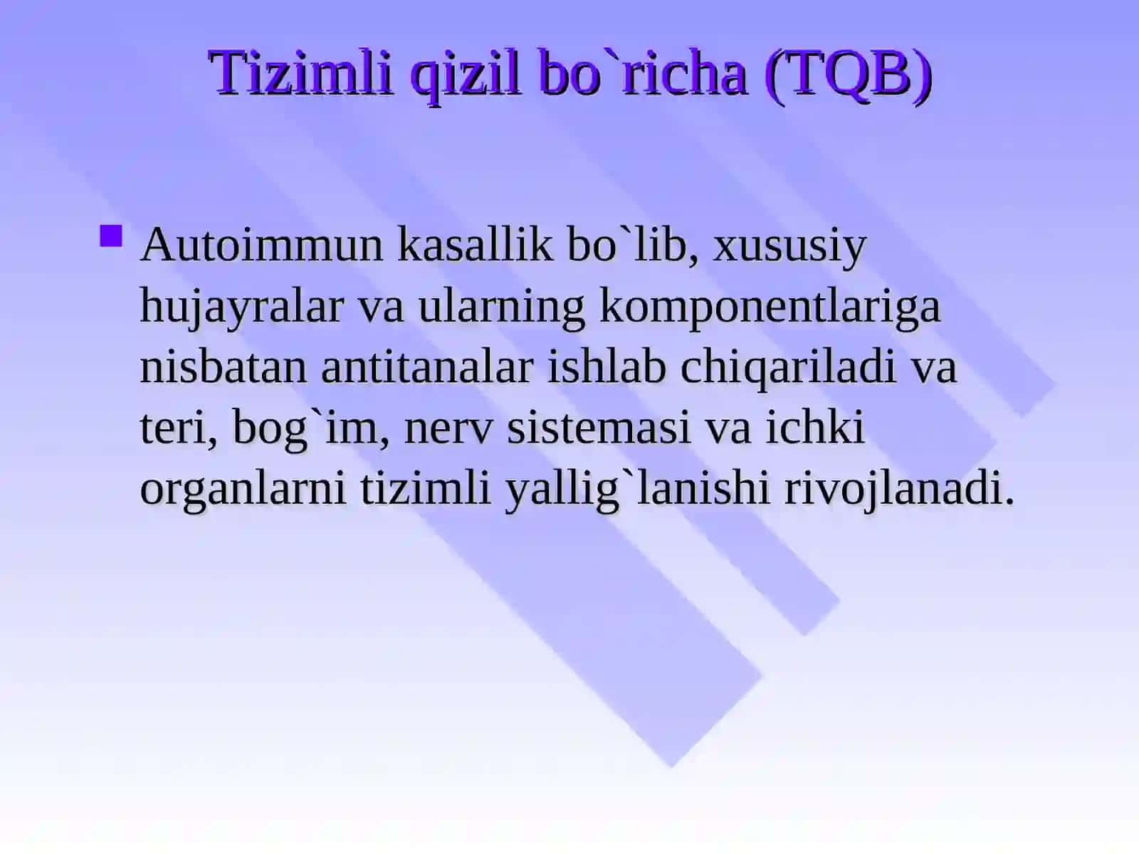 TIZIMLI QIZIL BO`RICHA 3