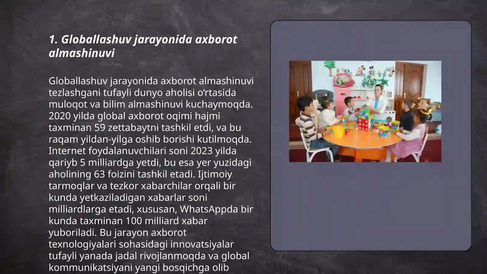 Globallashuv davrida axborot madaniyati zarurati 3