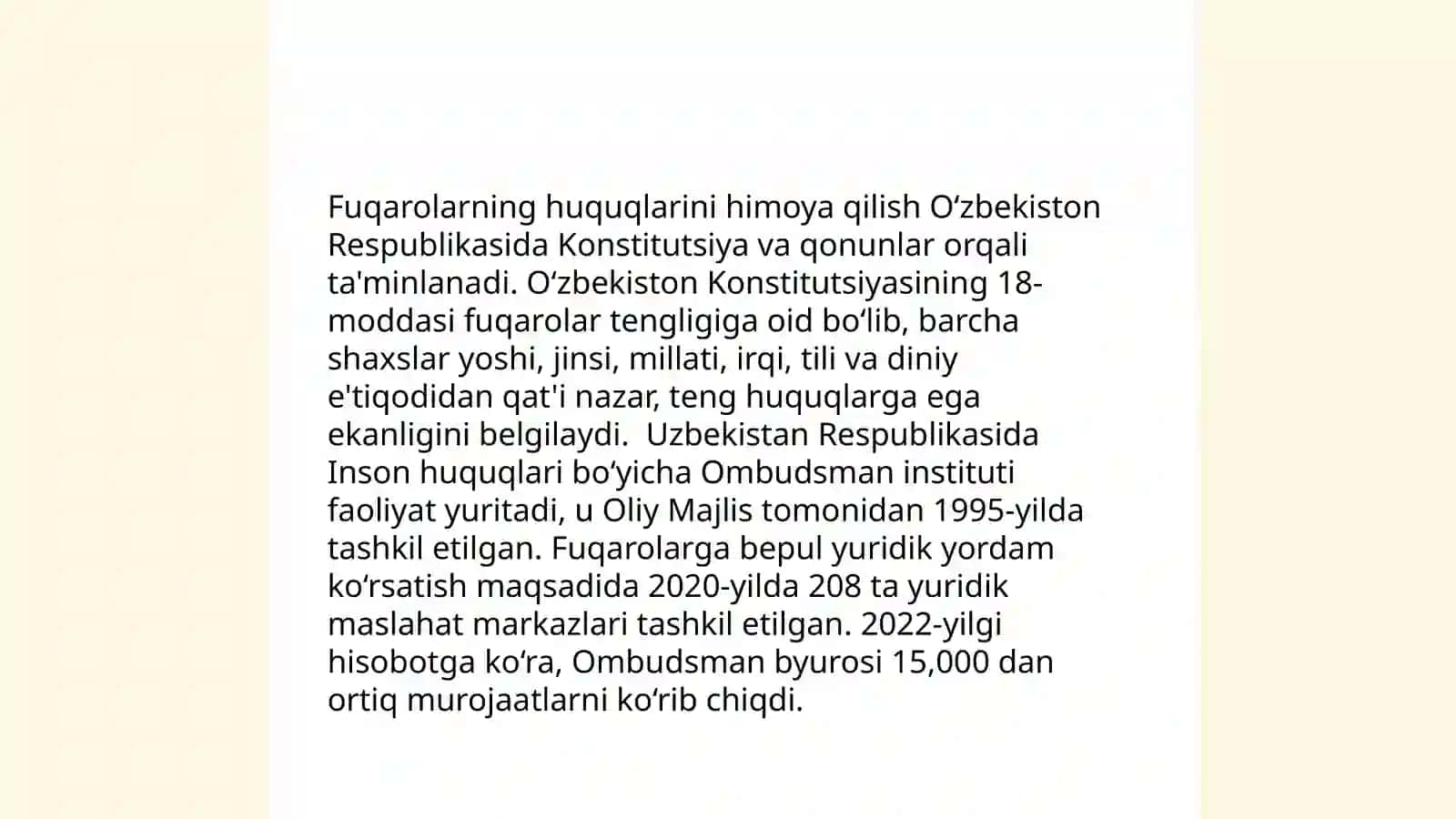 Fuqarolarning huquq va erkinliklari va aholining sog'liqni saqlash sohasidagi ma'muriy huquqbuzarliklar uchun ma'muriy javobgarligi 3