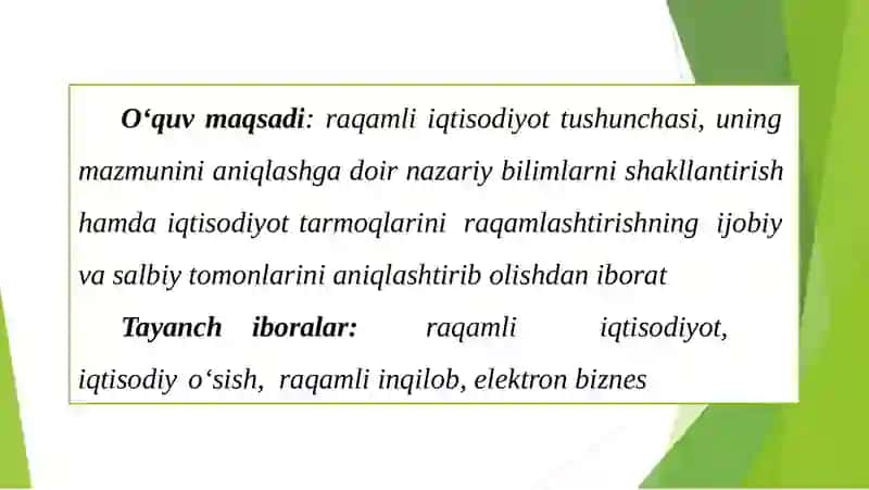 RAQAMLIIQTISODIYOT FANI GAKIRISH 3