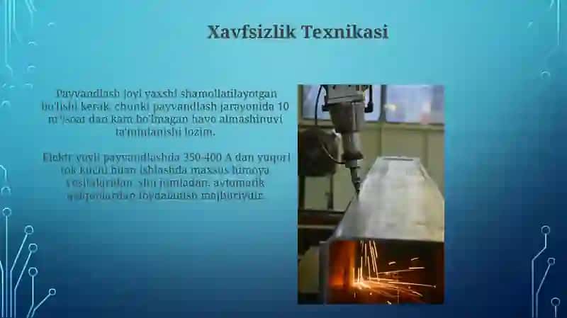 Elektir yoyli payvandlash 3