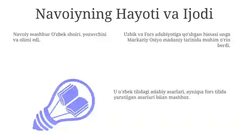 Navoiyning Hayoti va Ijodi 3