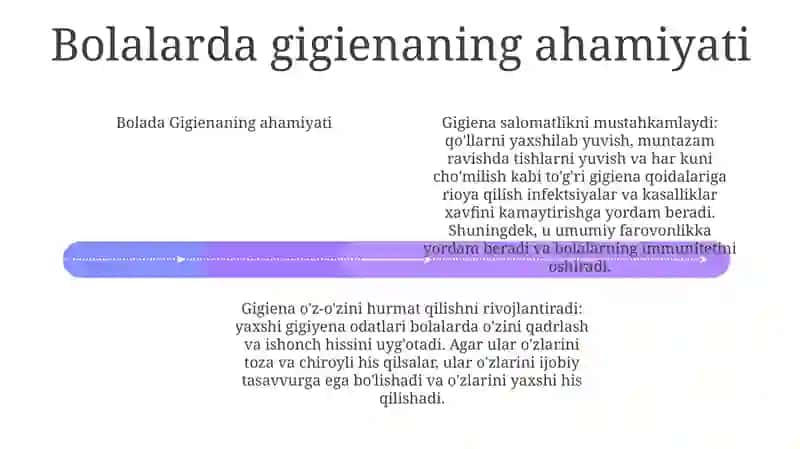 Bolalarni O'Qitish Gigiyenasi 3