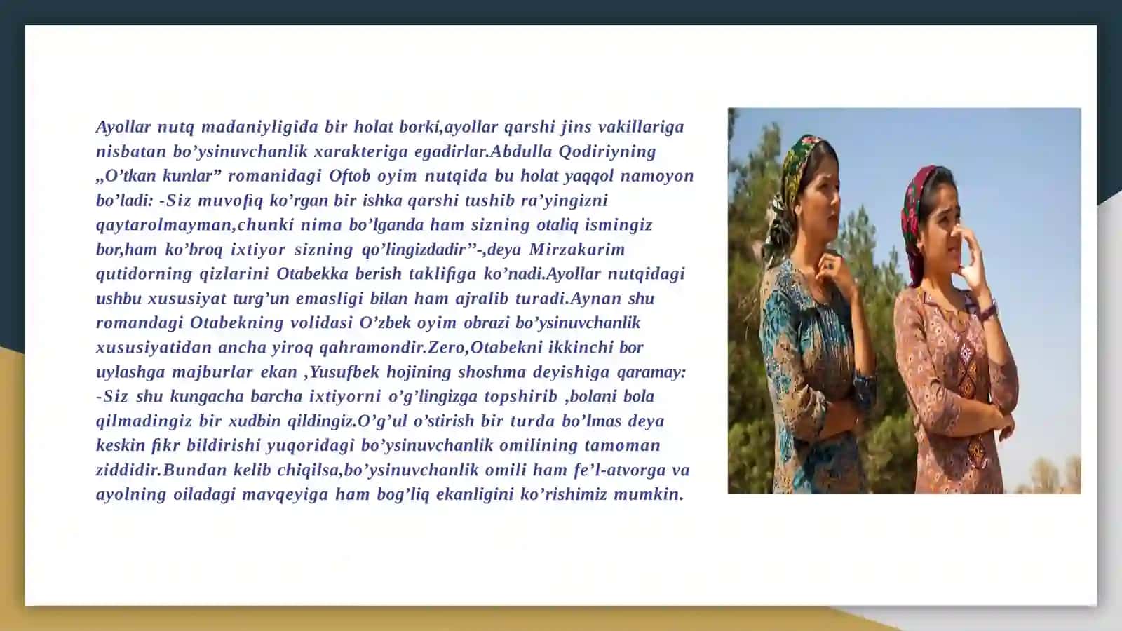 ayollar nutqi 3
