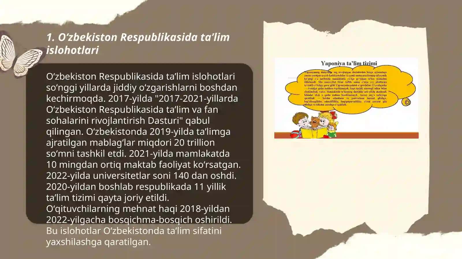 Oʻzbekiston Respublikasida taʼlim islohotlari 3