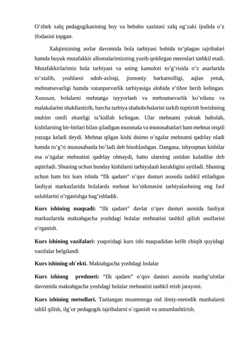 BOLALARNI KATTALAR NAMUNASI TARBIYALASH 3