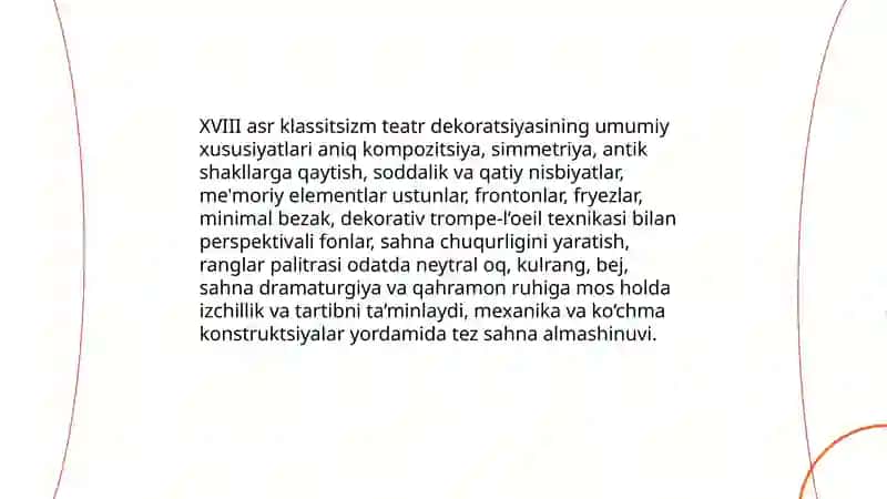 XVIII asr klassitsizm teatr dekoratsiyasi 3