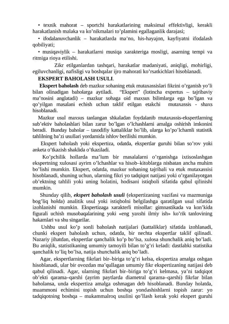 MA’RUZA. SIFAT KO’RSATKICHLARINI MIQDORIY BAHOLASH 3