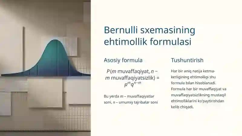 Bernulli sxemasini umumlashtirish va Polinomial formula 3