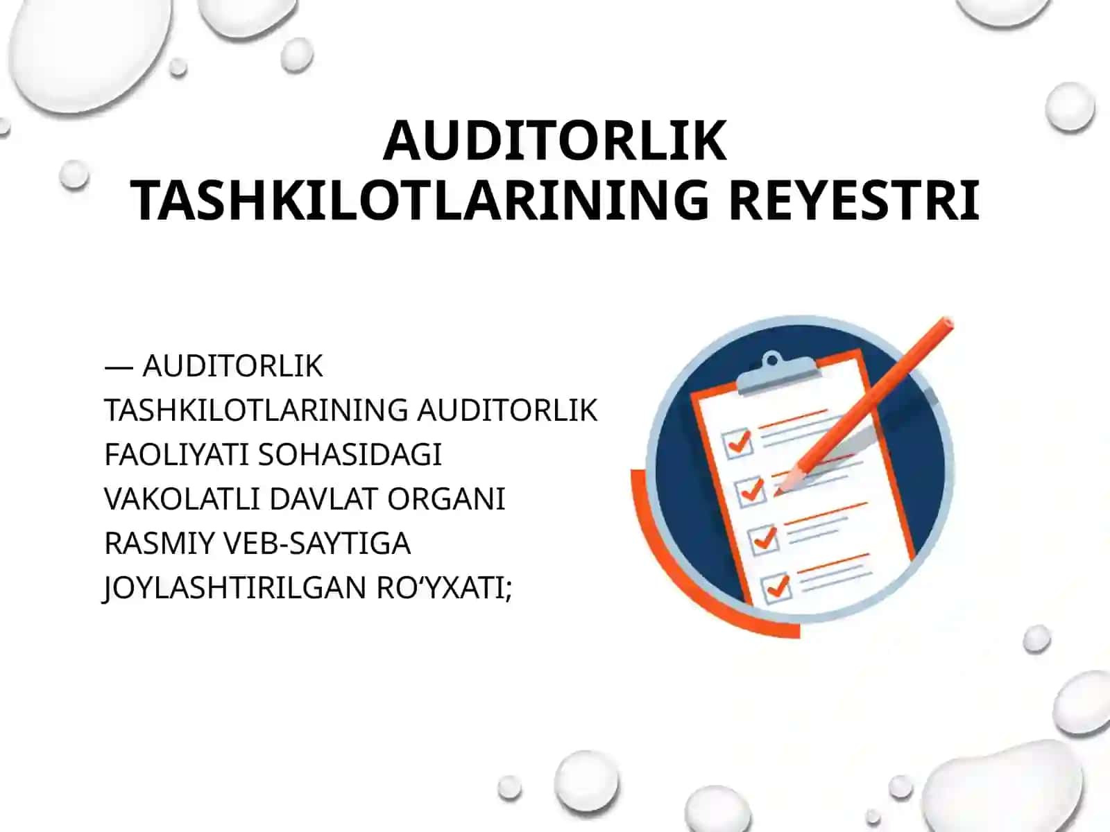 O‘zbekiston Respublikasida auditorlik faoliyatini sertifikatlash tizimi 3