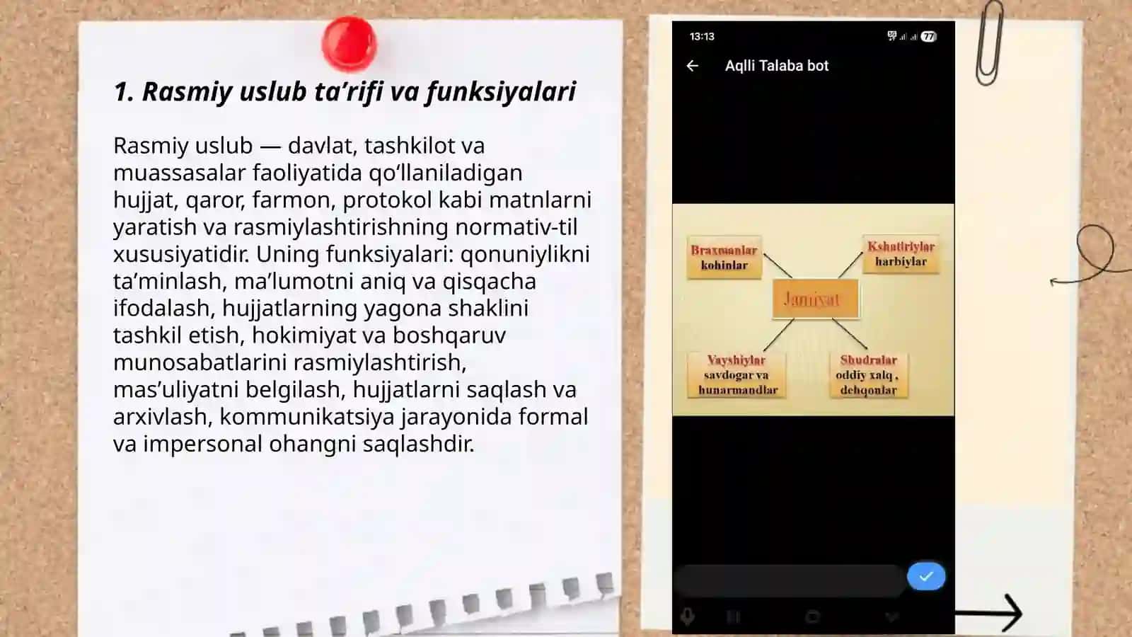 Rasmiy uslub tili va xususiyatlari 3